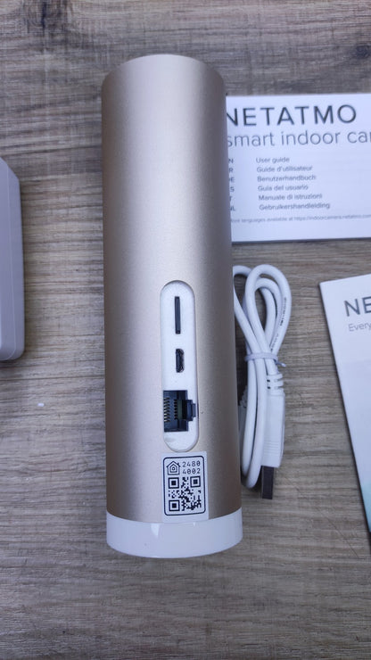 Netatmo Welcome WLAN Kamera mit Gesichtserkennung NSC01, I36380