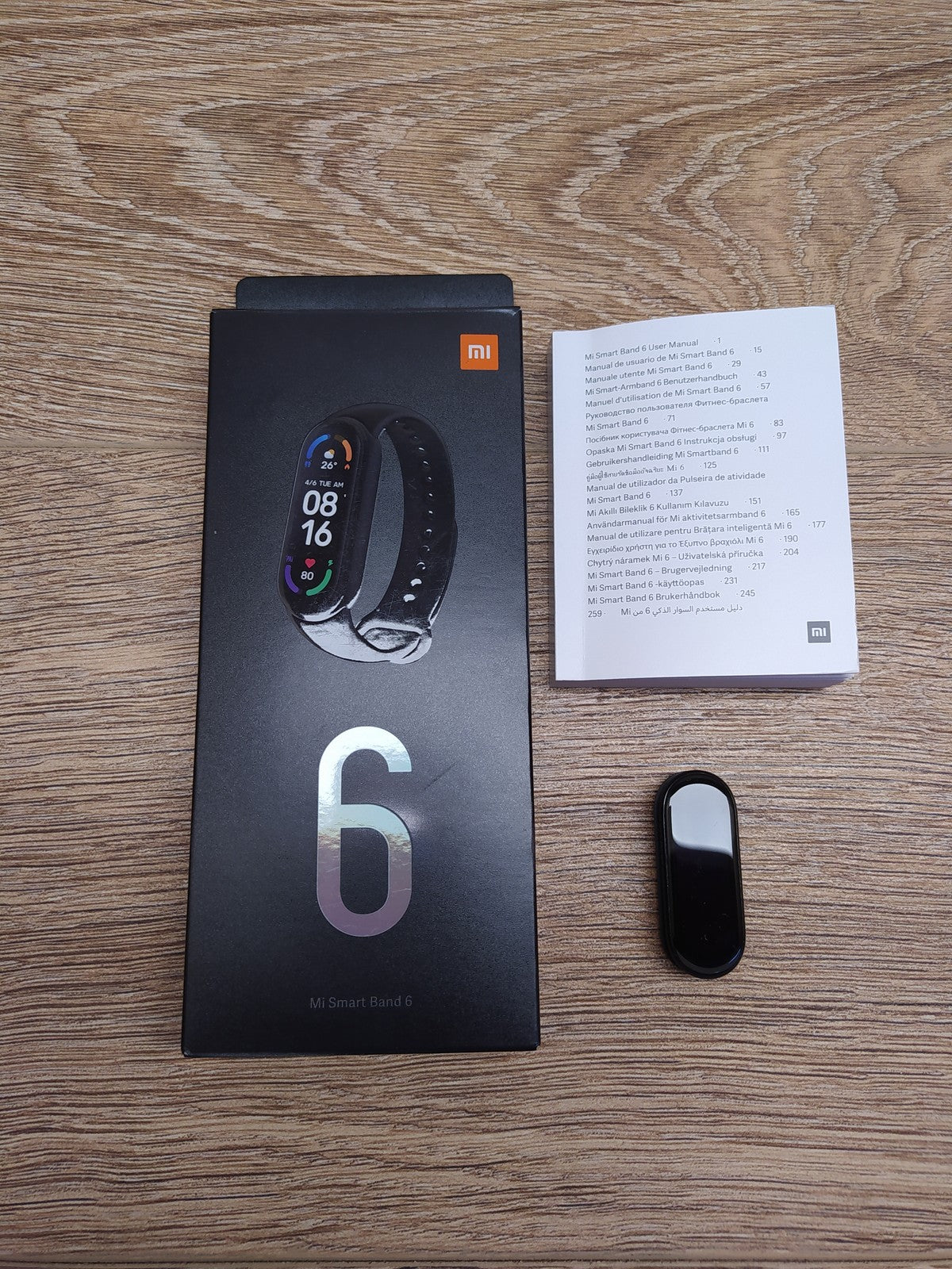 Xiaomi Mi Smart Band 6 Fitnesstracker, Schwarz, I39165