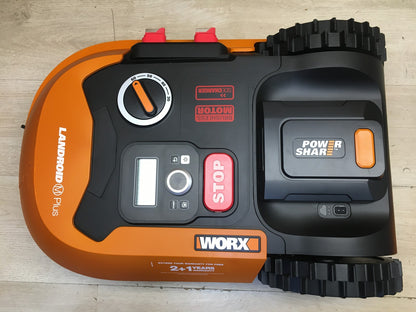 WORX Landroid M700 PLUS WR167E Mähroboter für Gärten bis 700 qm, I39307