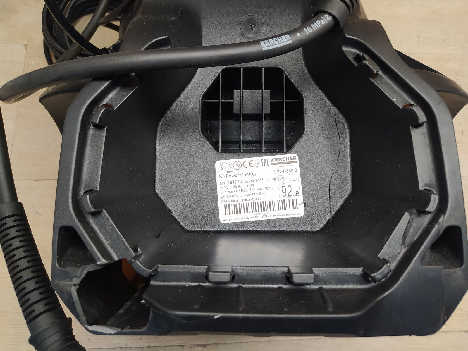 Kärcher Hochdruckreiniger K 5 Power Control (1.324-550.0), I37534