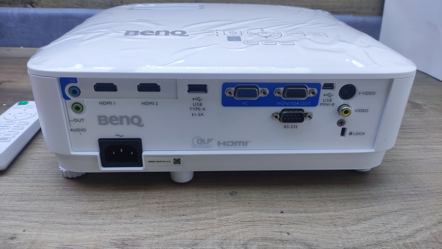 BenQ MS560 SVGA Projector mit Ganzglasobjektiven Beamer 4000 ANSI Lumen 3D Ready