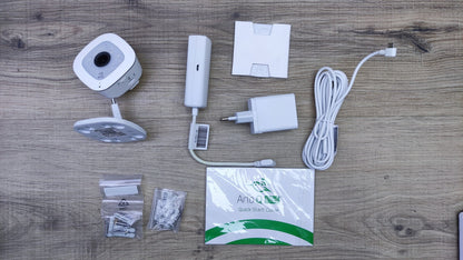 Netgear Arlo Q Plus 1080p HD-Sicherheitskamera PoE PD VMC3040S, I36532