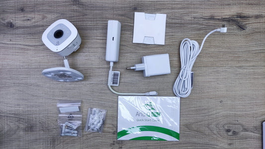 Netgear Arlo Q Plus 1080p HD-Sicherheitskamera PoE PD VMC3040S, I36532