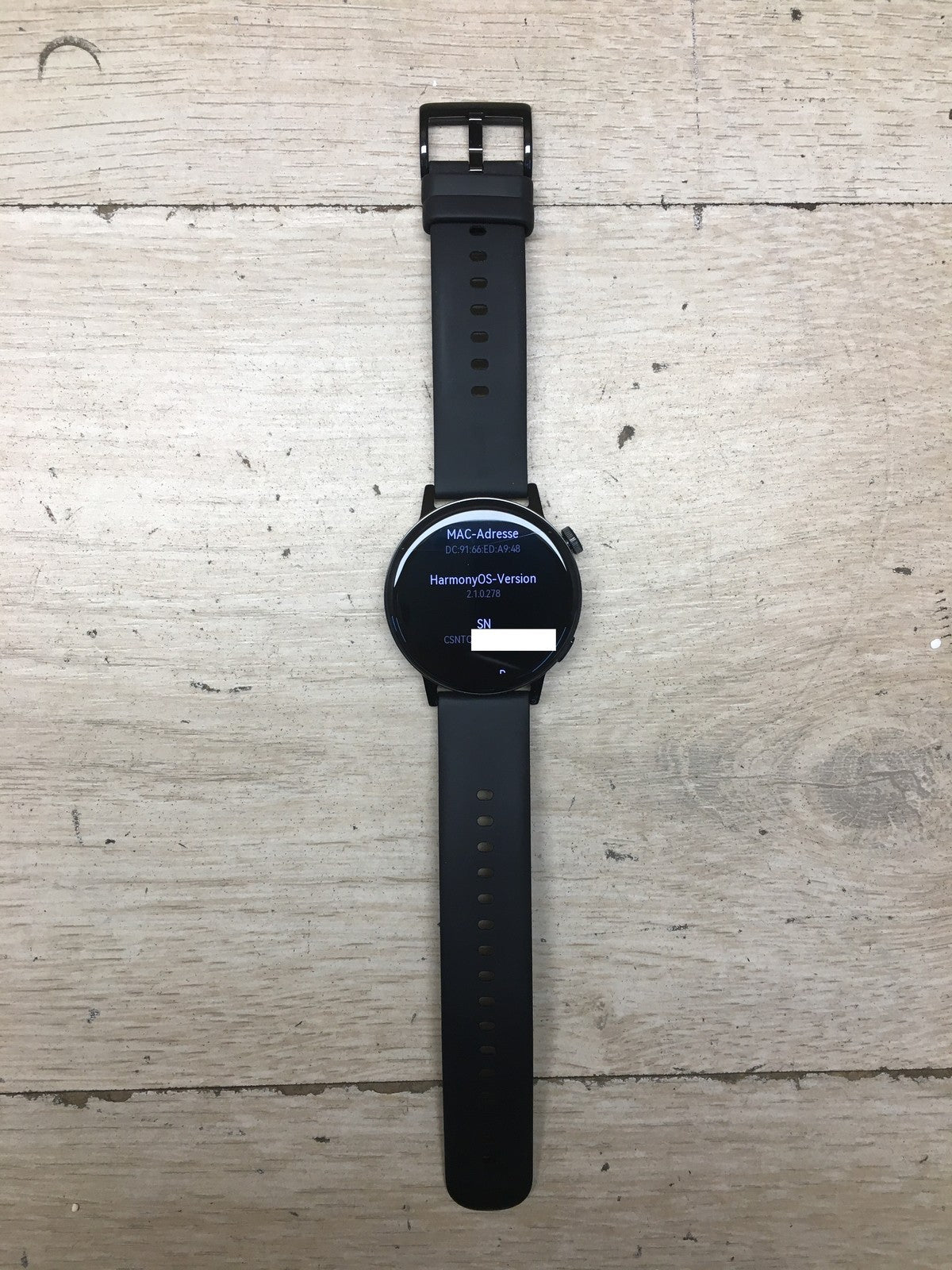 HUAWEI Watch GT 3 Smartwatch (MIL-B19), schwarz, I39153
