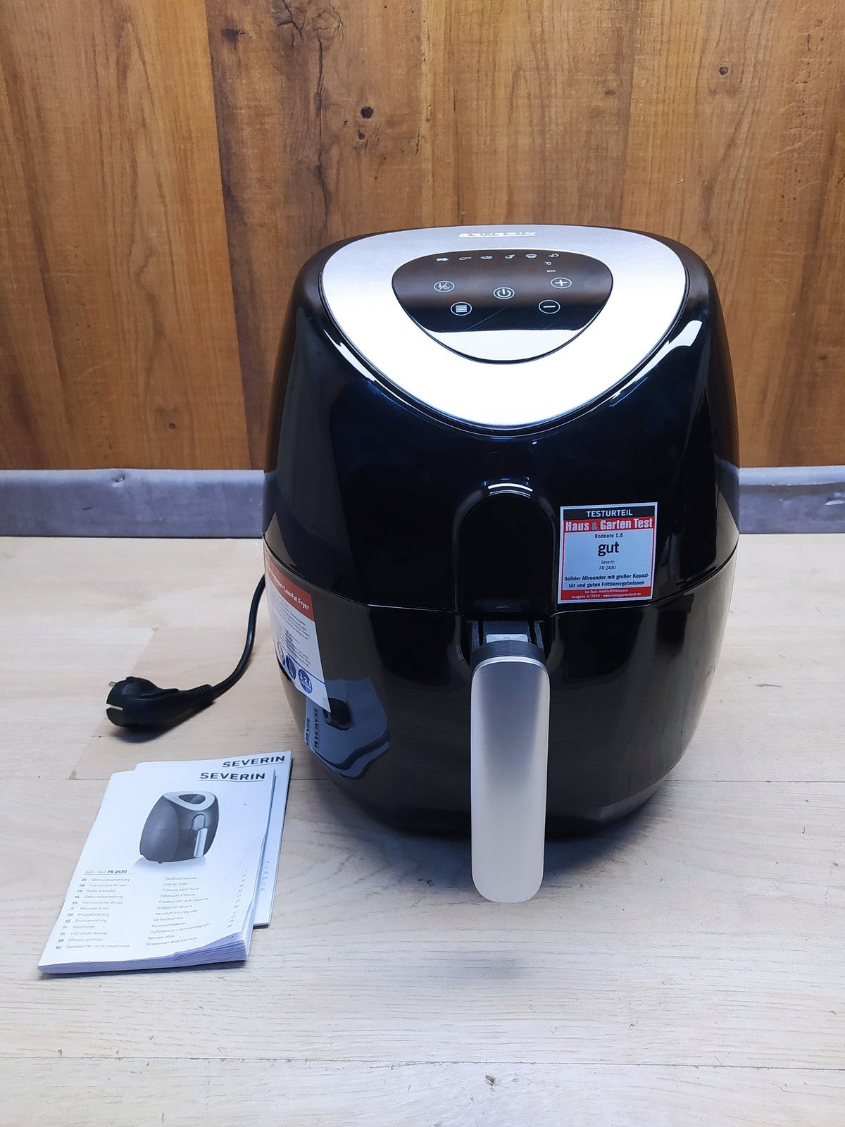 SEVERIN FR 2430 Heißluftfritteuse, 6 Automatikprogrammen, I35821