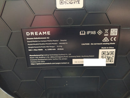 DREAME Mähroboter A2 (MXXA8210), Auto-Begrenzungseinrichtung, 3000 m², I35688