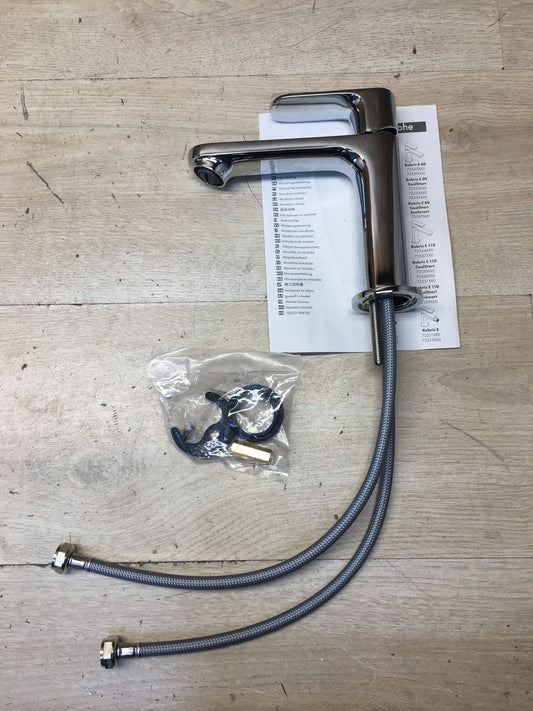 Hansgrohe 72520000 Waschtischarmatur Rebris S, Wasserhahn Bad, 110 mm, I38656