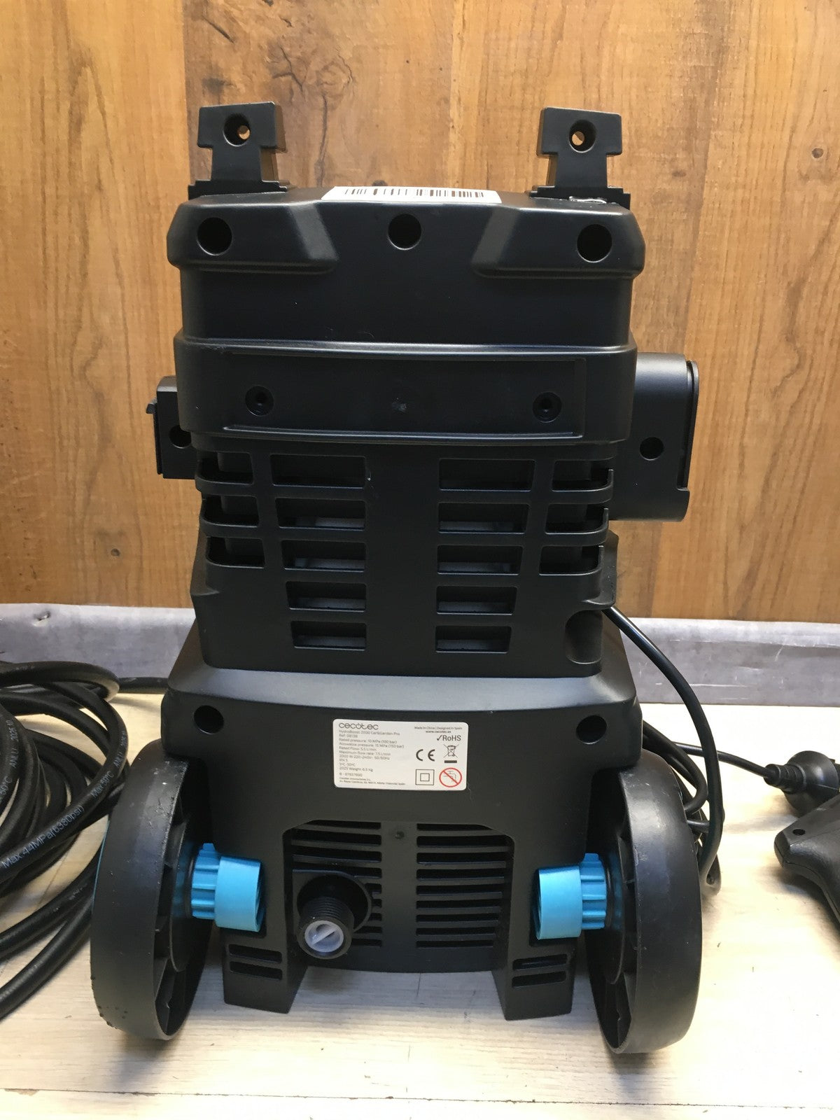 Cecotec 08138 Hochdruckreiniger HydroBoost 2000 Car&Garden Pro, 2000 W, I38343