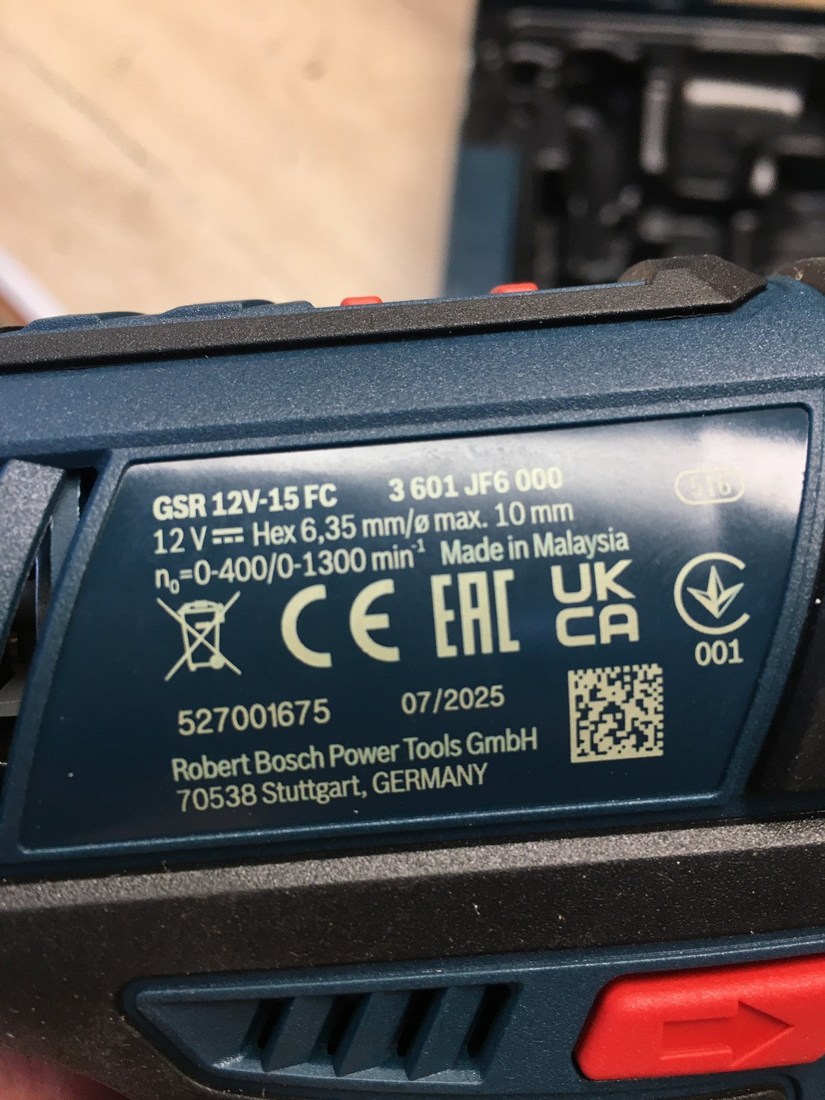 Bosch Professional GSR 12V-15 FC FlexiClick Akku-Bohrschrauber I37264