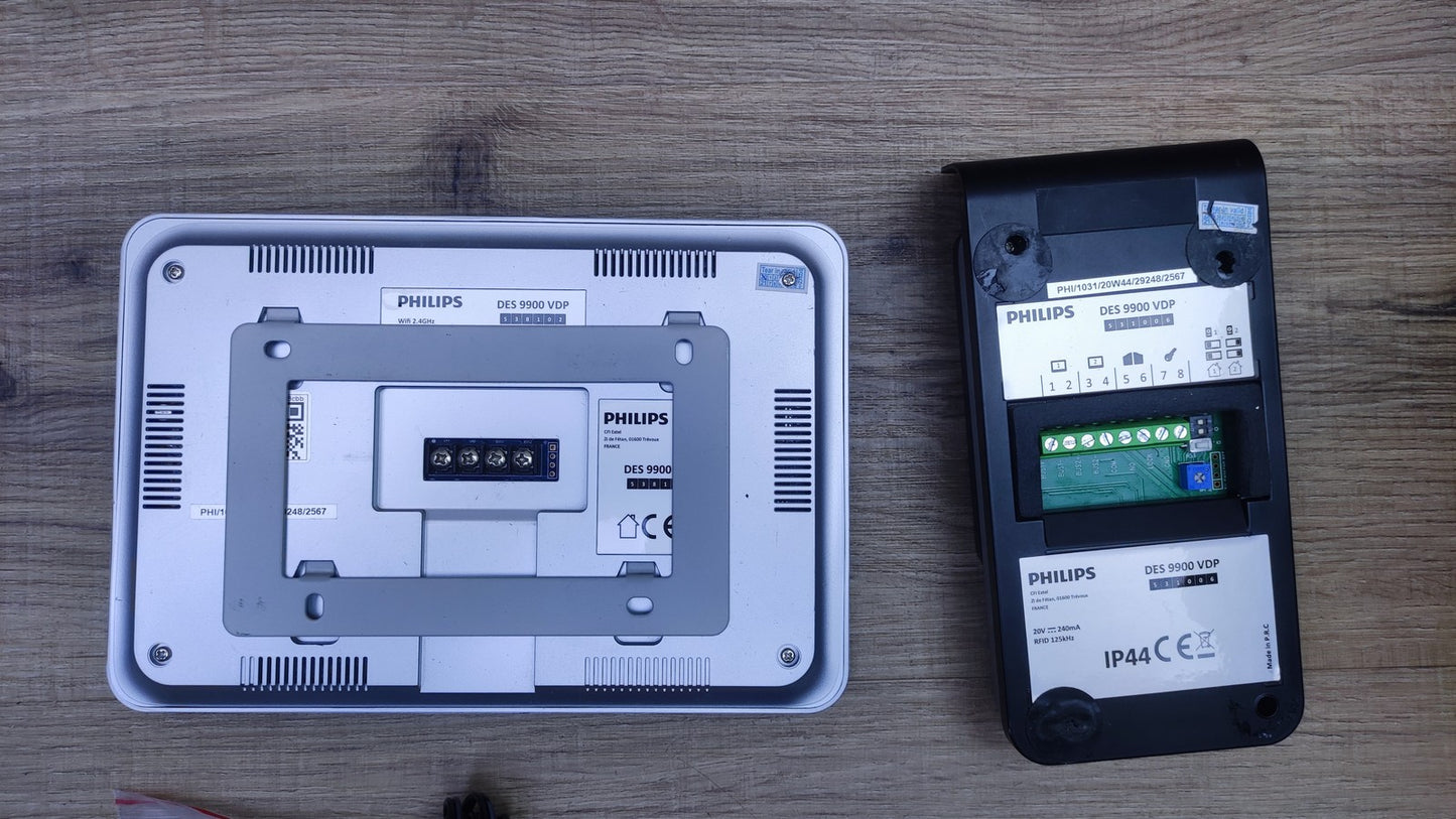 PHILIPS WelcomeEye CONNECT Videosprechanlage 7" Touch-Display, I36522