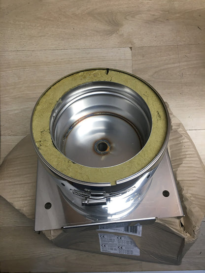 FIREFIX E130/SET doppelwandiger Edelstahlschornstein 130 mm Ø, I37466