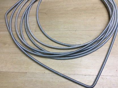 Meister Rohrreinigungswelle Ø 9 mm x 10 m, Flexible Spirale mit Kralle, I31014