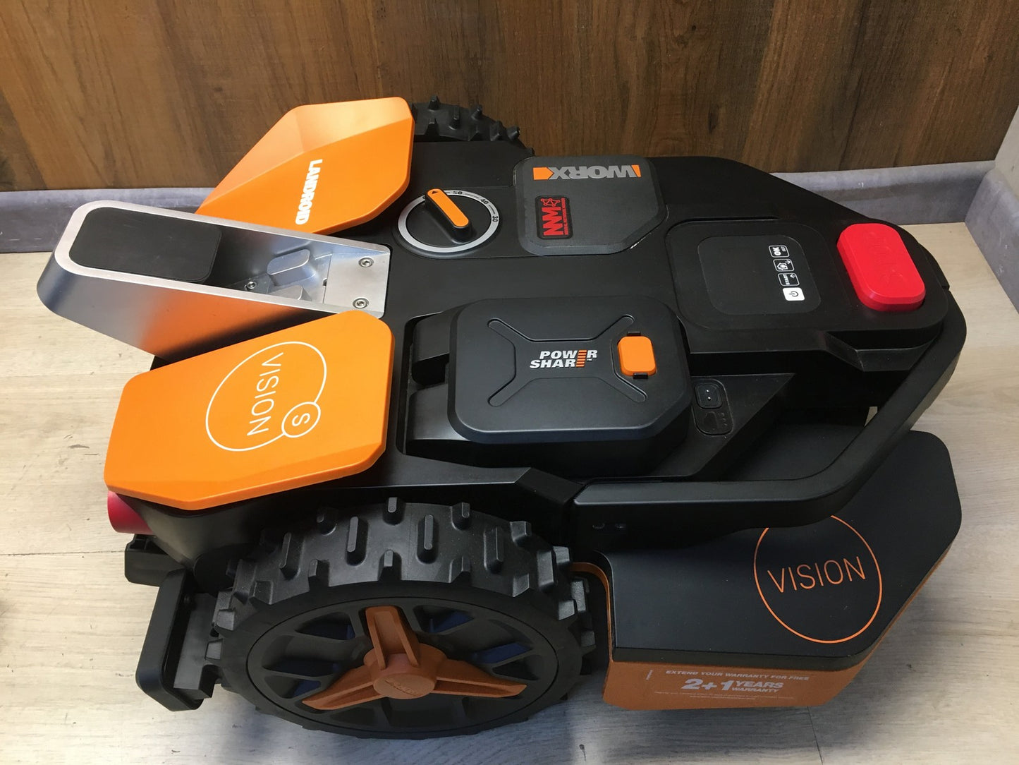 WORX Landroid Vision S250 Mähroboter ohne Begrenzungskabel WR202E I37199