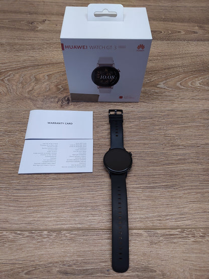 HUAWEI Watch GT 3 Smartwatch (MIL-B19), schwarz, I39167