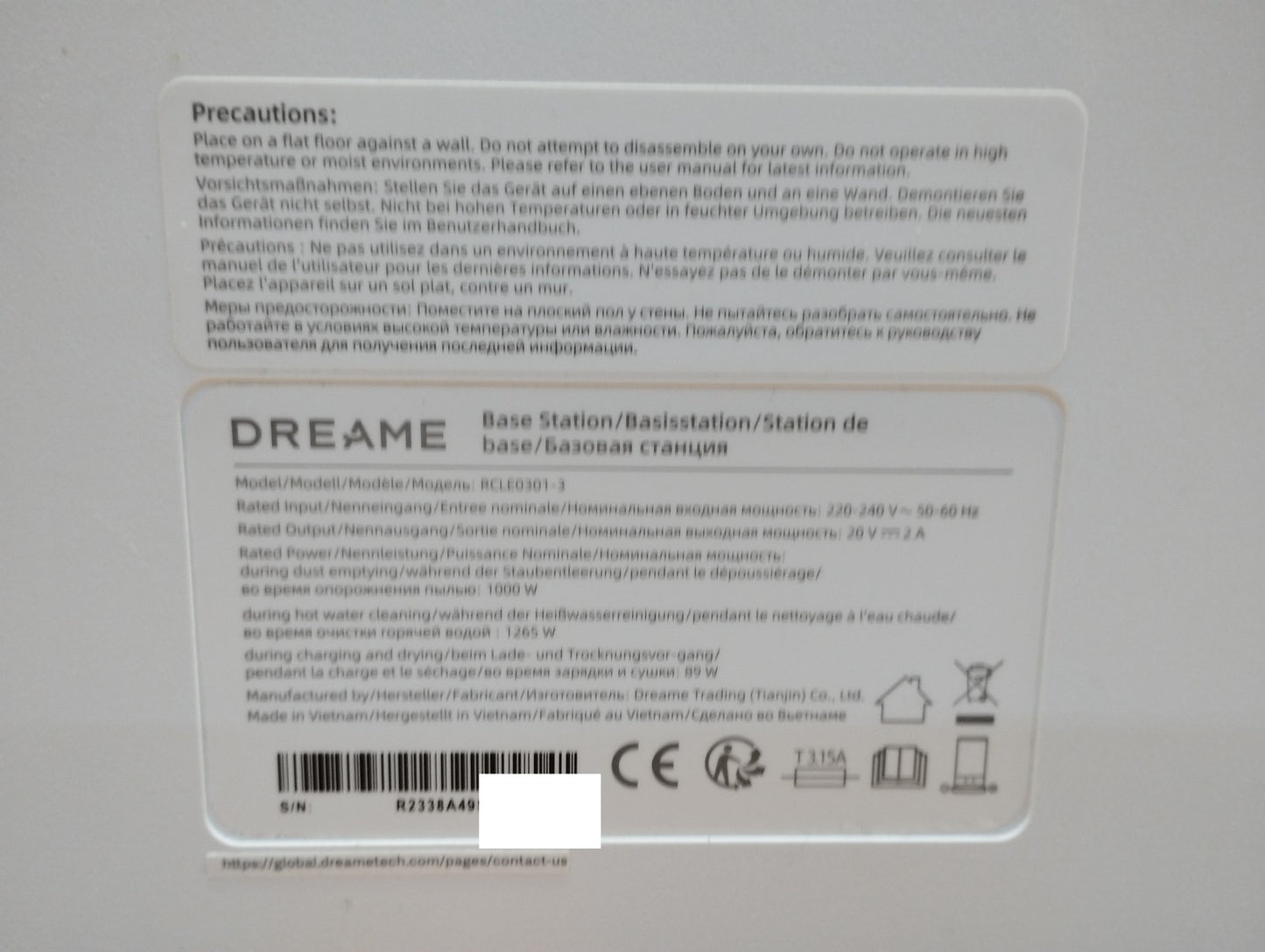 dreame L10s Pro Ultra Heat Saugroboter mit Wischfunktion RLL82CE, I39915