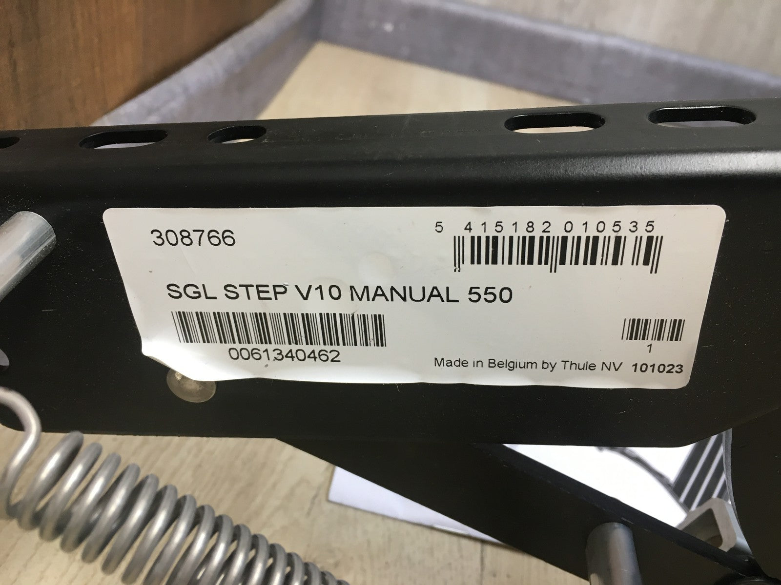 Thule Trittstufe Single Step V10 Manual 550 Aluminium, I38365