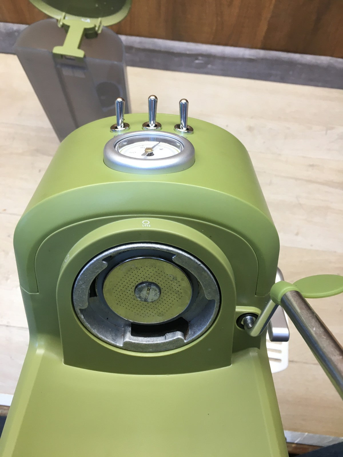 Cecotec Espressomaschine Power Espresso 20 Retro Green (01723) Grün, I39716