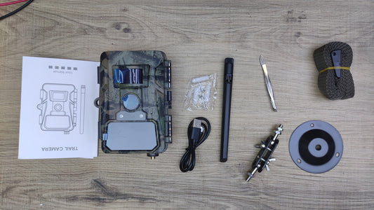 WOLFANG 4G Wildkamera WT07, 48MP 2K Jagdkamera, I40637