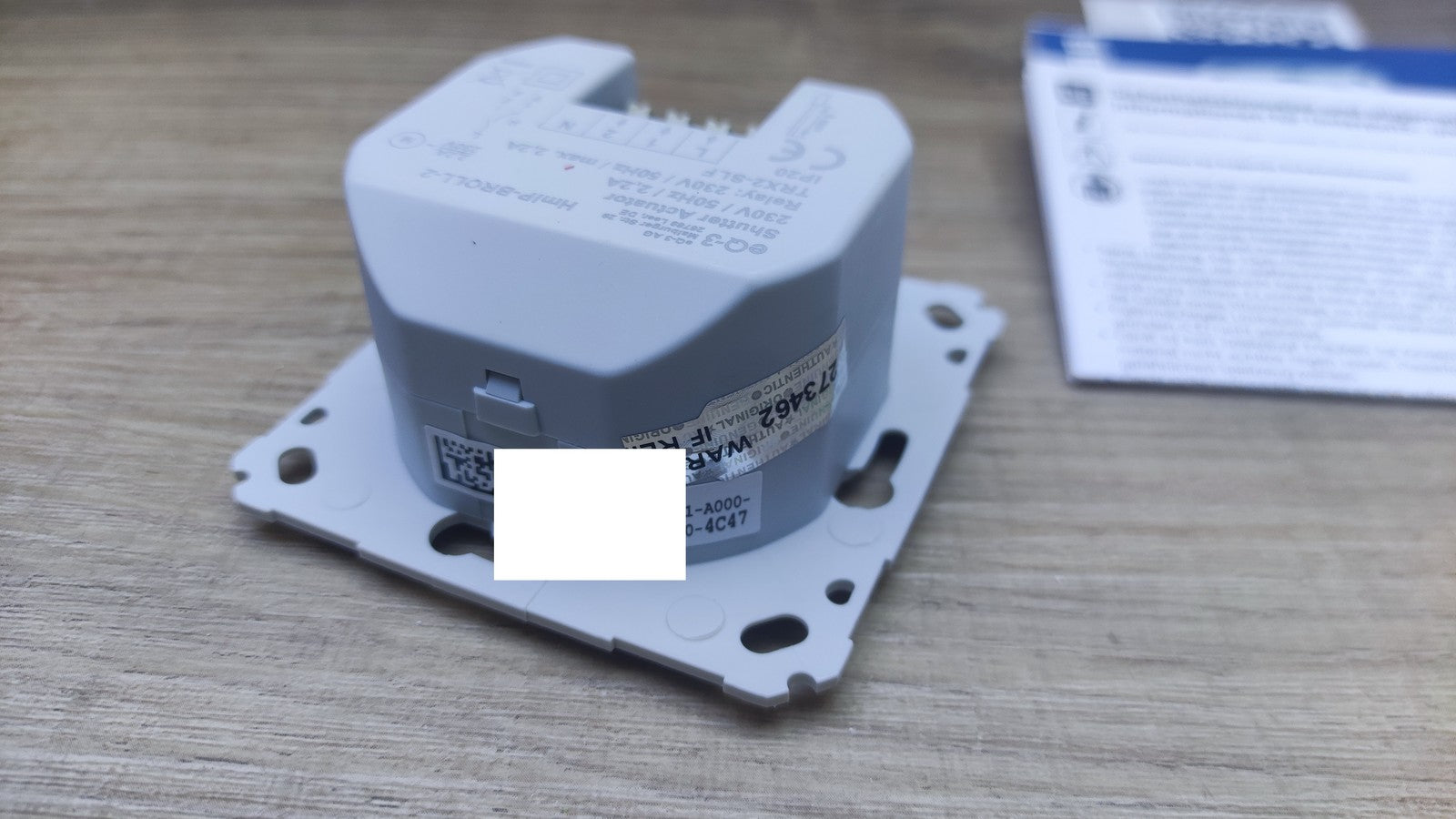 Homematic IP Rollladenaktor für Markenschalter HmIP-BROLL-2 151322A0, I37995