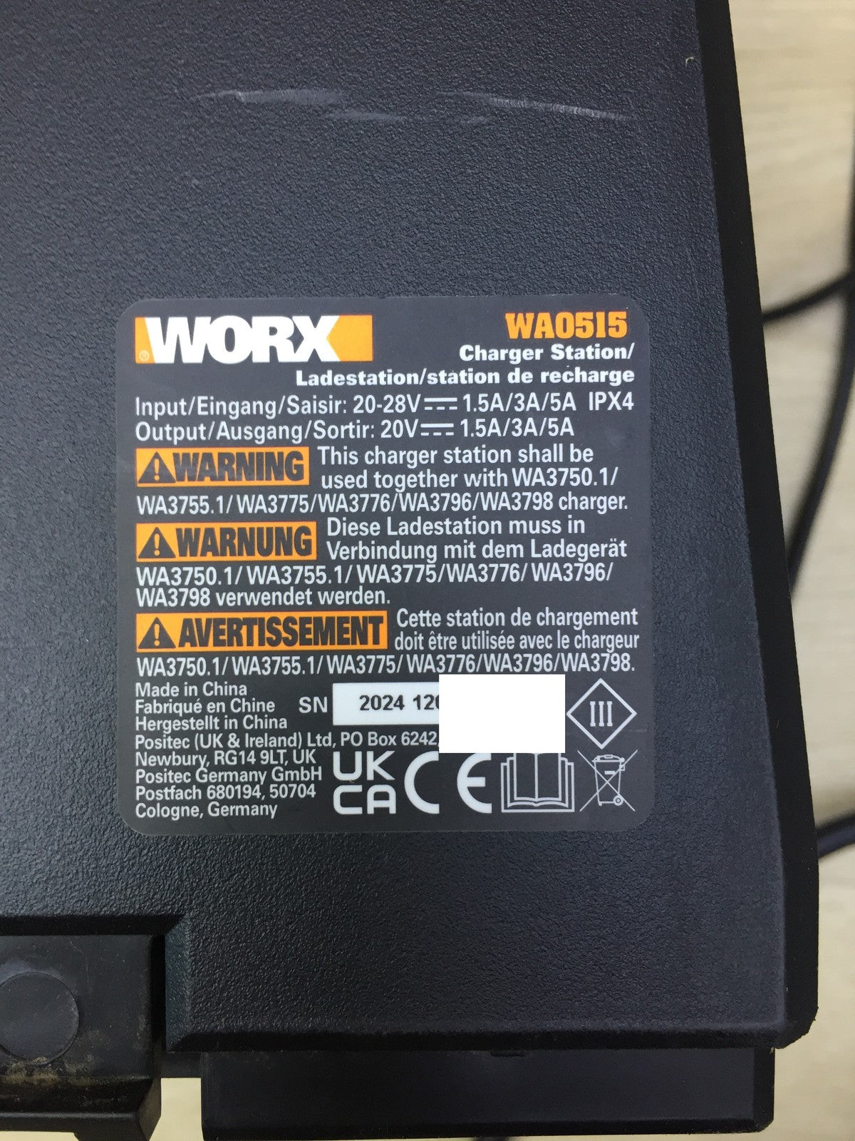 WORX Landroid Vision M800 Mähroboter ohne Begrenzungskabel WR208E.1, I33571