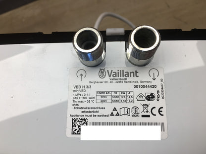 Vaillant Elektro-Durchlauferhitzer miniVED H 3/3 (0010044420), EEK: A, I40893
