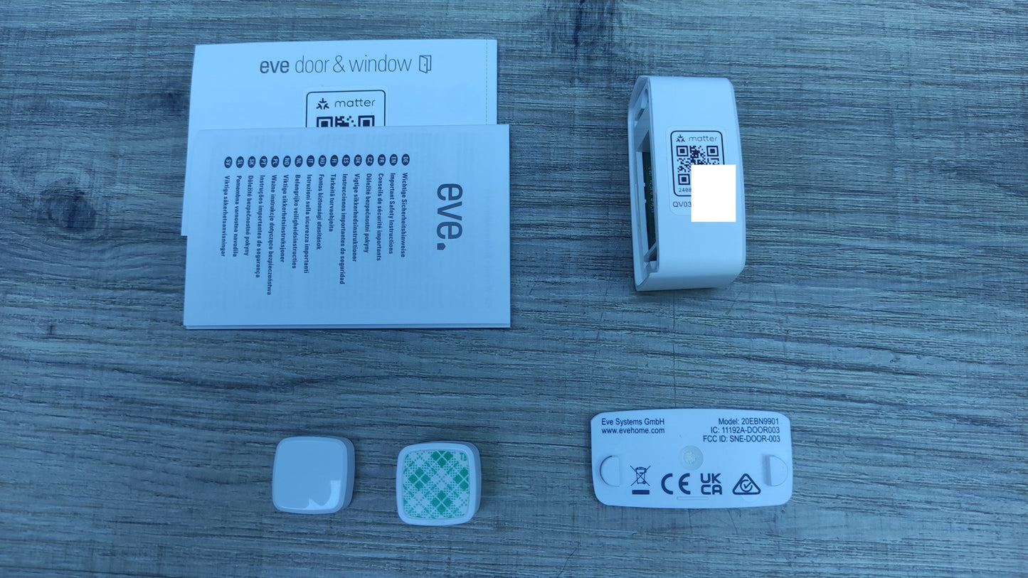 Eve Door & Window (Matter) Smarter Kontaktsensor für Türen & Fenster I34397