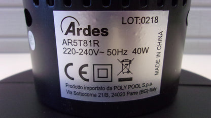 Ardes Totem Turmventilator AR5T81R schwarz V00784