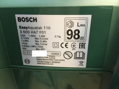 Bosch DIY EasyAquatak 110 Hochdruckreiniger, I38173