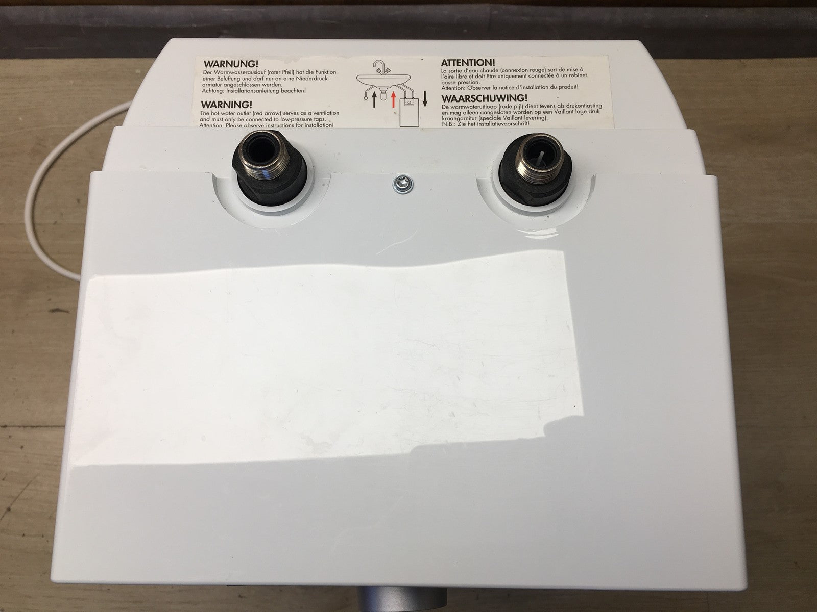 Vaillant Warmwasserspeicher VEN 5/7-7 U eloSTOR exclusive 5L 230V, EEK:A, I37570