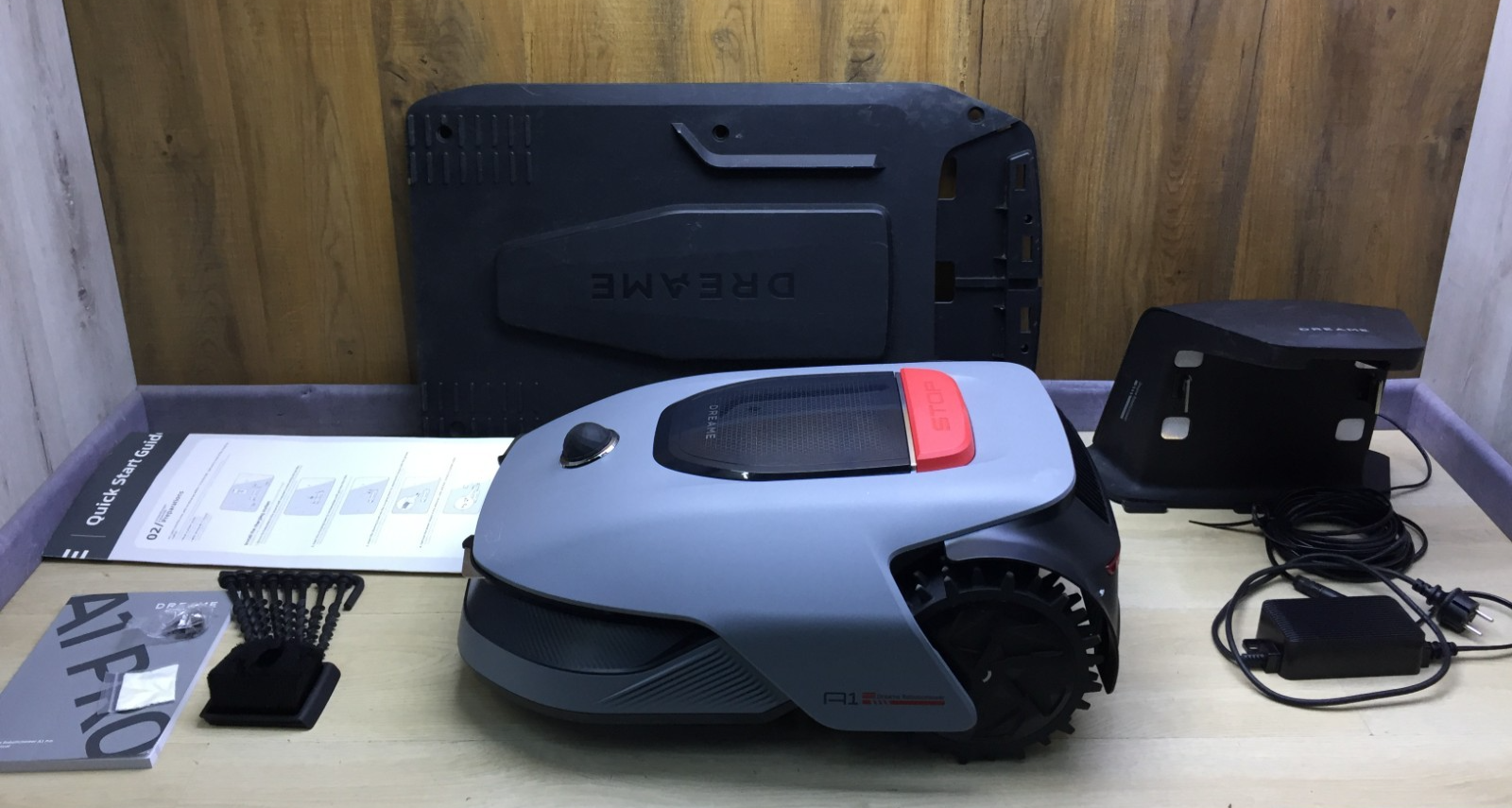 DREAME Intelligenter Mähroboter A1 Pro bis 2000m² 3D Sensor (MLLA7210) I33939