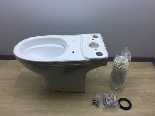 Cersanit WC Toilette Stand Spülrandlos Keramik ohne Spülkasten weiß I17196