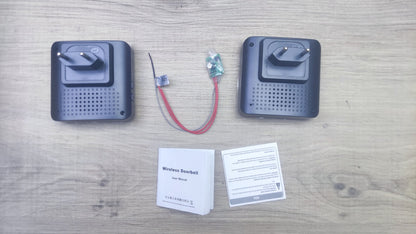 Satisure 2 Empfänger 1 Sender Türklingel Erweiterungsset, I38023