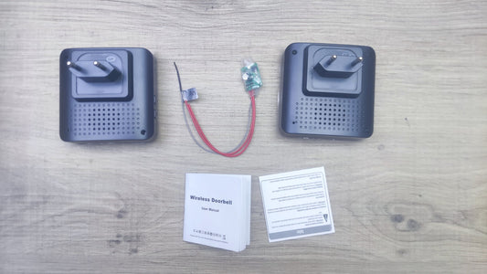 Satisure 2 Empfänger 1 Sender Türklingel Erweiterungsset, I38023