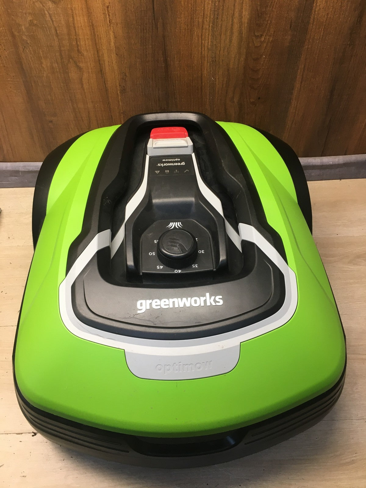 Greenworks Mähroboter Optimow 10 GRL110 für Grunsdstück bis zu 1000m2, I38216