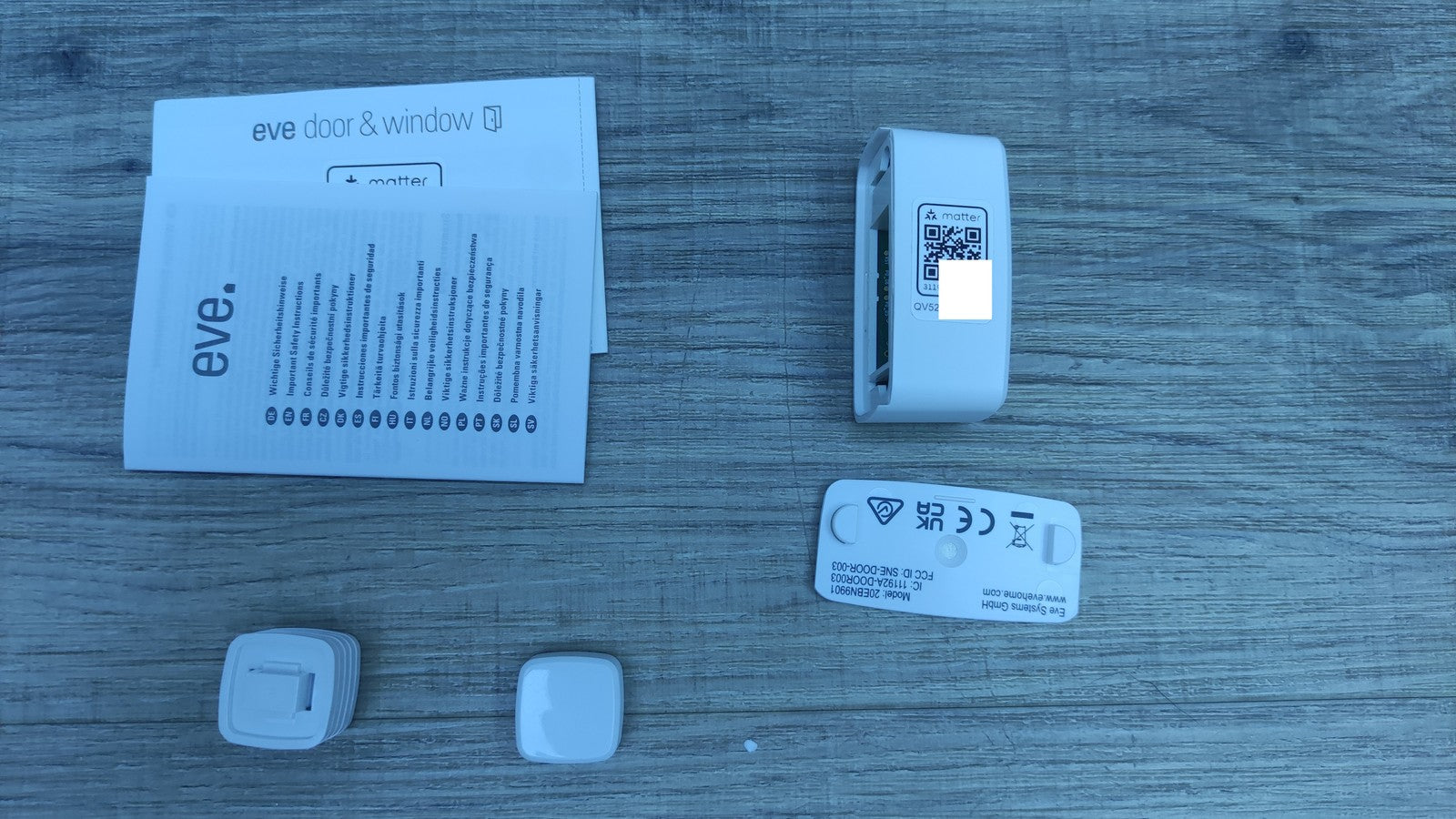 Eve Door & Window (Matter) Smarter Kontaktsensor für Türen & Fenster I34397