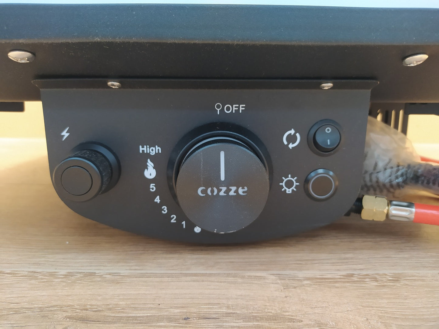cozze 17" Pizzaofen mit rotierendem Pizzastein ‎90427, 6,0 kW Gasofen, I39361