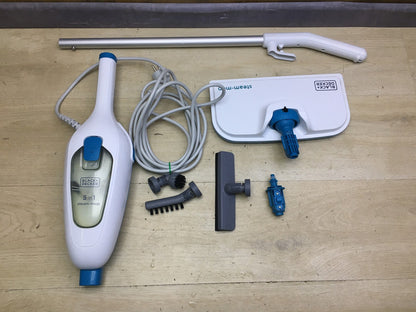 Black+Decker FSMH13E5-QS Dampfwischer mit Handreiniger 5 in 1, I34706