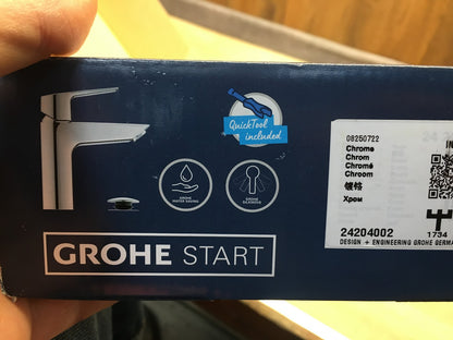 GROHE Start Einhand-Waschtischarmatur 24204002, Wasserhahn, M-Size, I37461