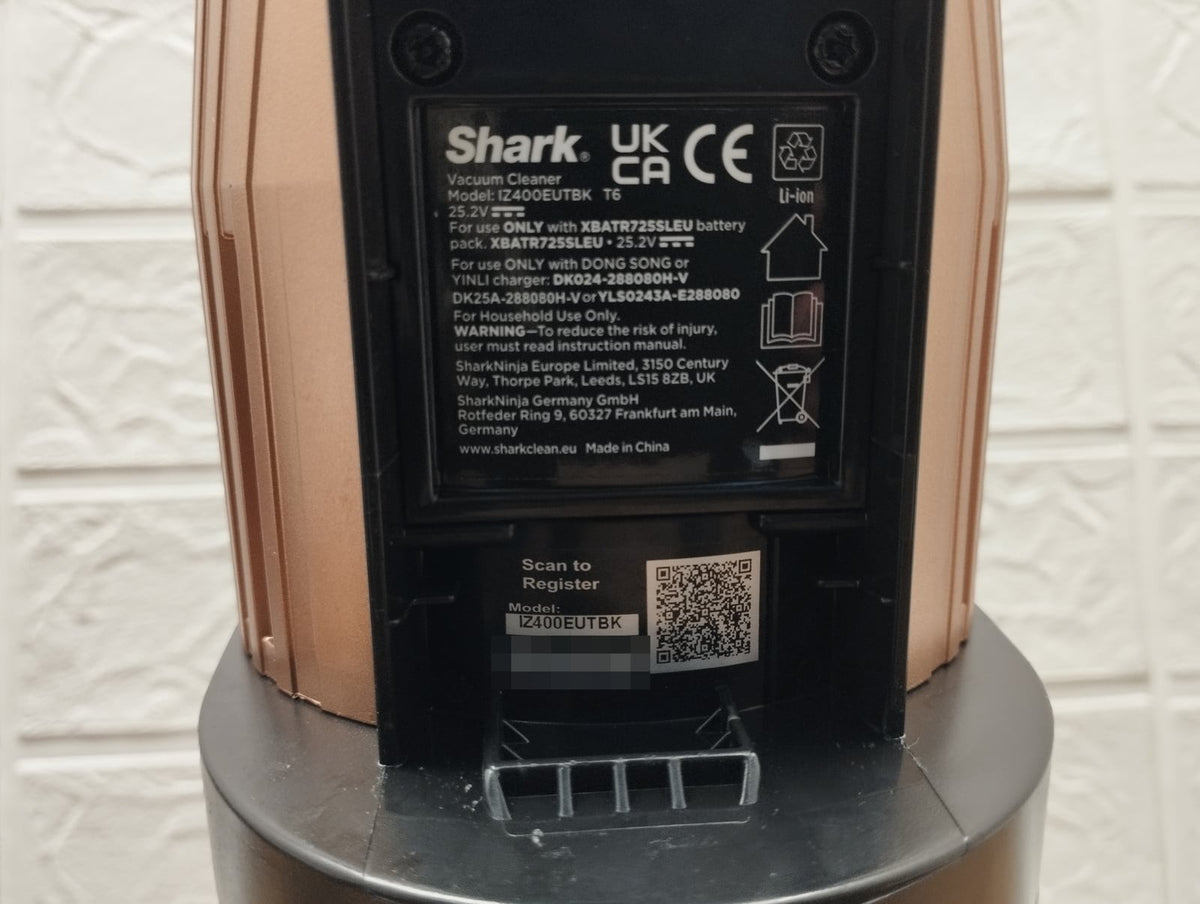Shark Stratos IZ400EUTBK Akku-Staubsauger Handstaubsauger DuoClean beutellos