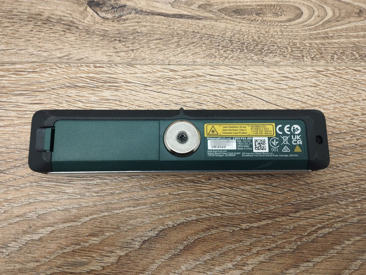 Bosch UniversalWallLevel 3603F63J00 Laser-Wasserwaage Linienlaser rot Klasse 2
