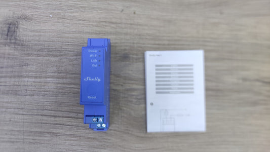 Shelly Pro 1 WiFi & Bluetooth 1-Kanal-Smart-Relais-Schalter, I38545
