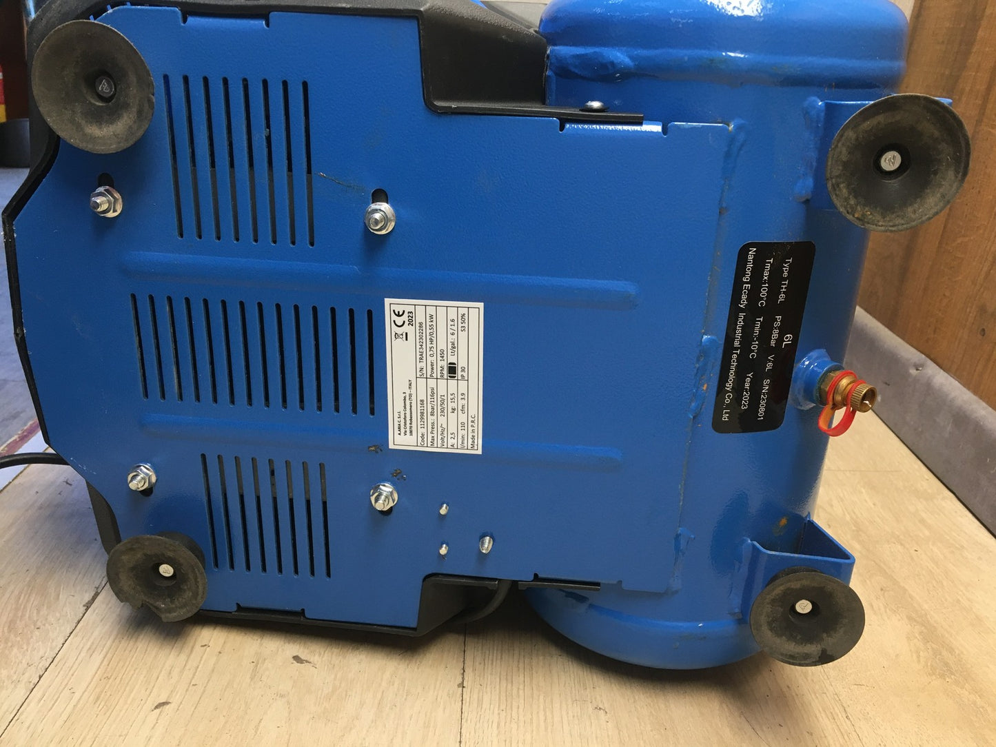 ABAC Tragbarer Luftkompressor EASE-AIR 6 (1129981168), Ölfrei, I39972