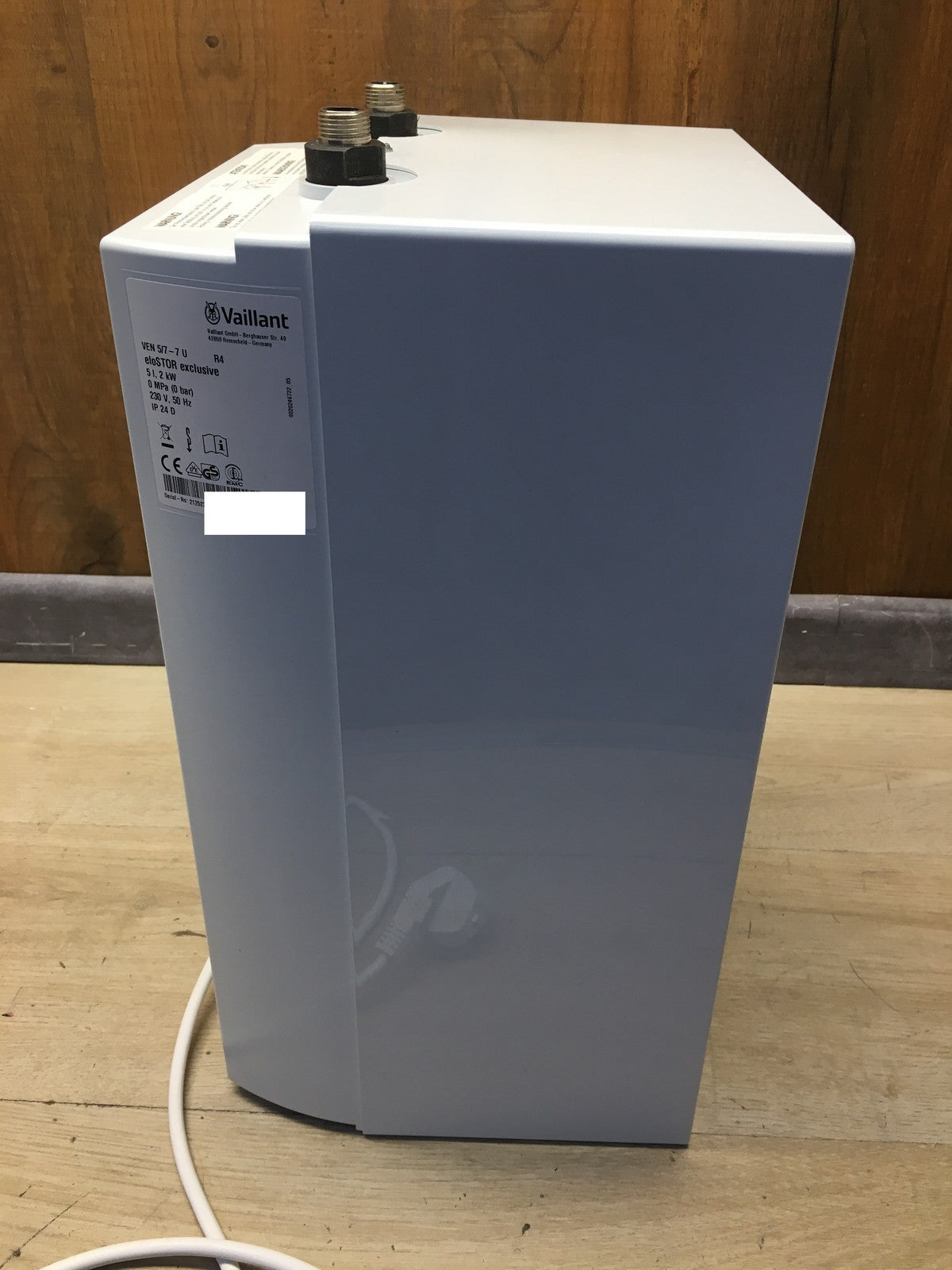 Vaillant Warmwasserspeicher VEN 5/7-7 U eloSTOR exclusive 5L 230V, EEK:A, I37570