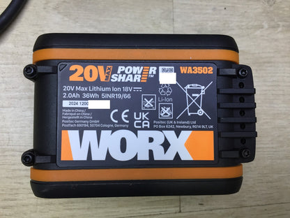 WORX Landroid Vision M550 Mähroboter ohne Begrenzungskabel WR205E, I33682