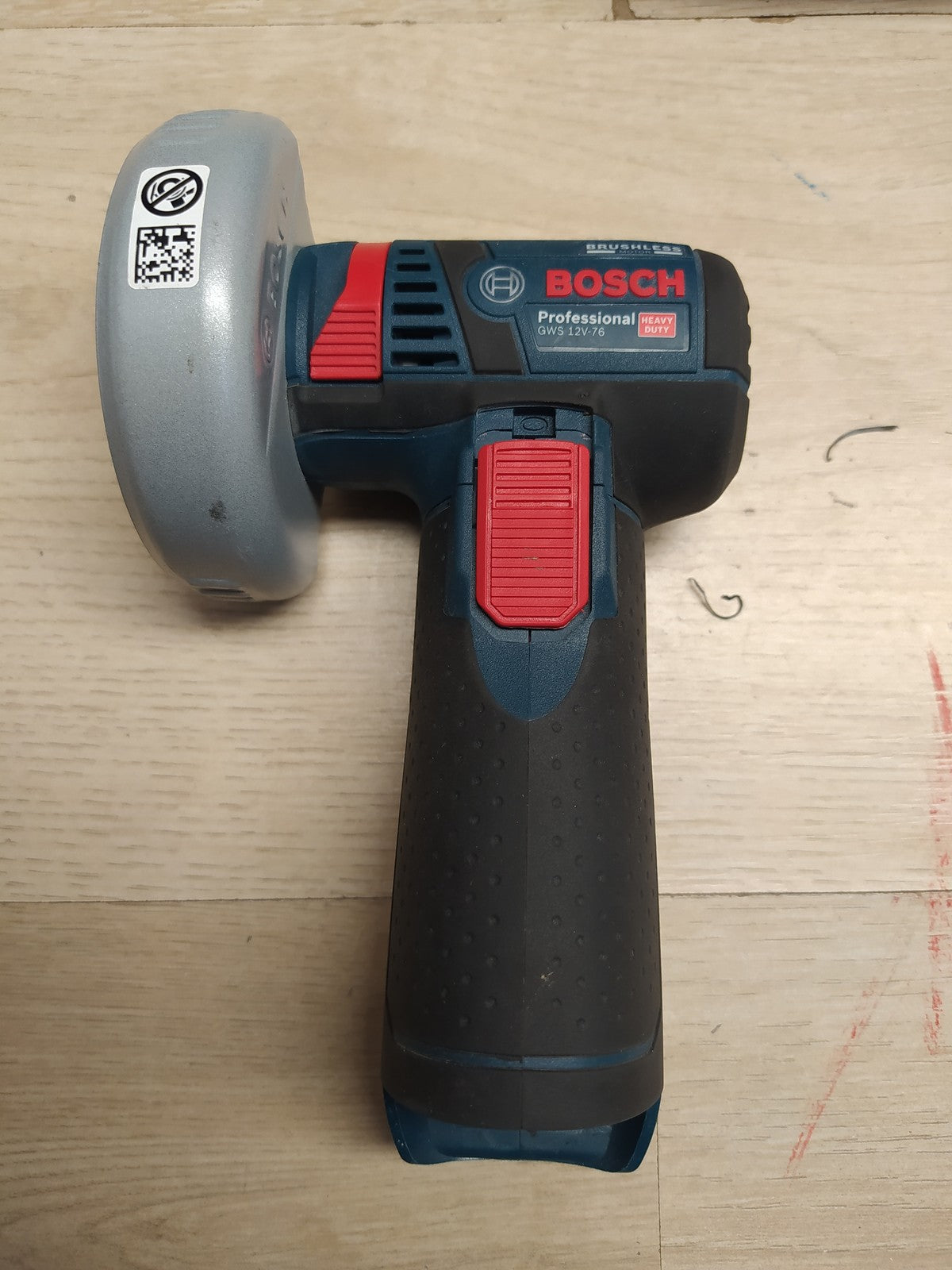 Bosch Professional GWS 12V-76 Akku-Winkelschleifer SOLO, I37878
