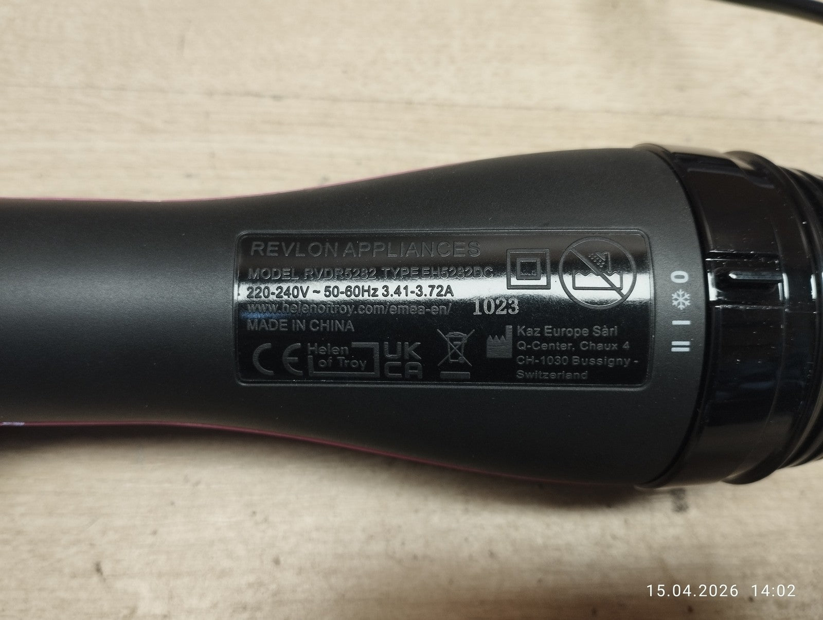 Revlon RVDR5282 Haartrockner Volumenbürste, I37722