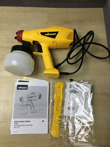 WAGNER Farbsprühsystem W125 für Lacke, Lasuren, Wood&Metal Sprayer, I35482