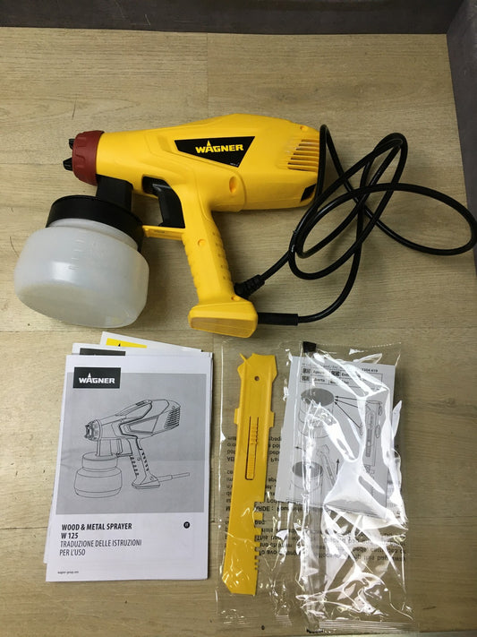 WAGNER Farbsprühsystem W125 für Lacke, Lasuren, Wood&Metal Sprayer, I35482