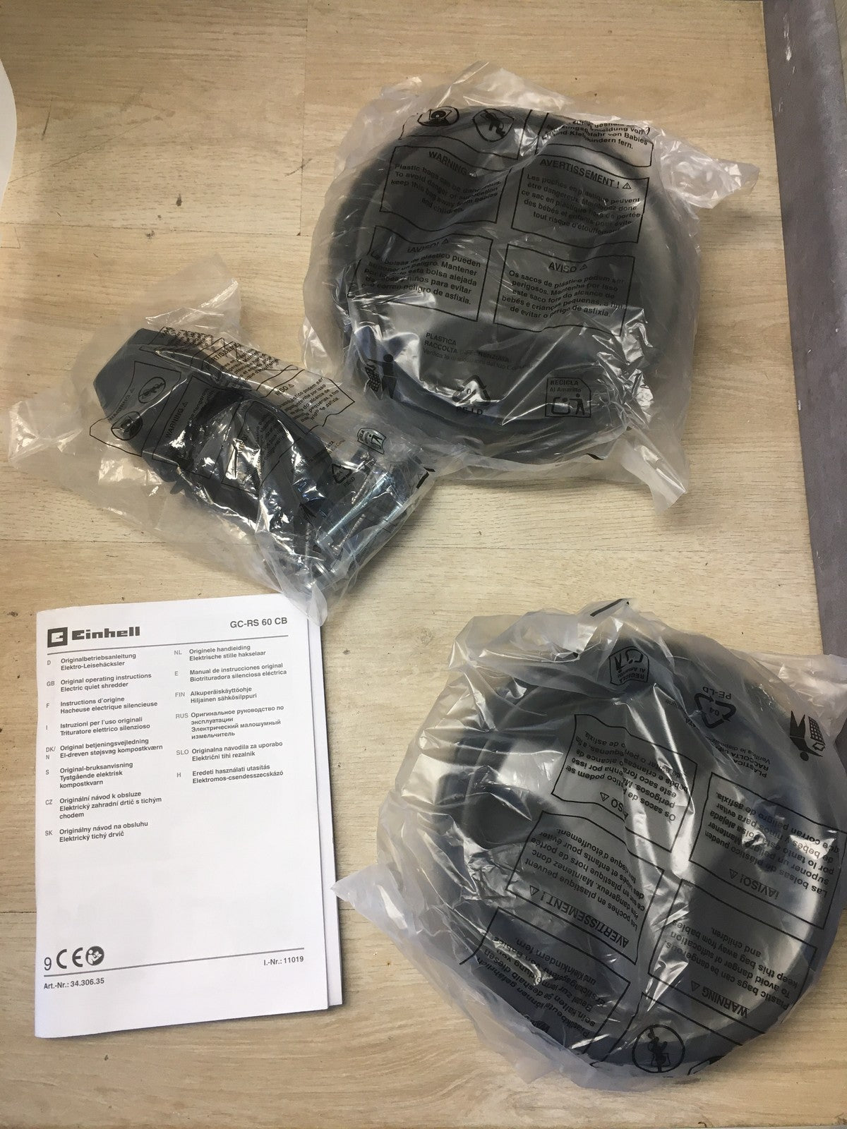 Einhell GC-RS 60 CB Elektro-Häcksler Walzenhäcksler 2300W (3430635), I38442