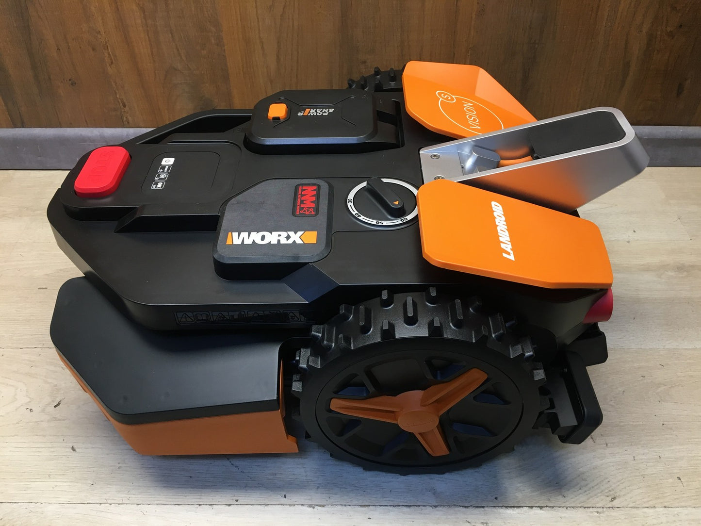 WORX Landroid Vision S250 Mähroboter ohne Begrenzungskabel WR202E, I37826